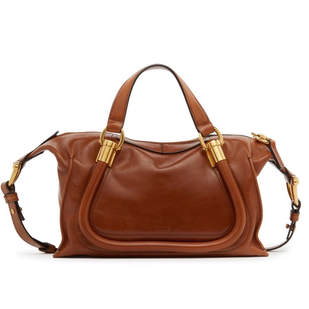 CHLOÉ
Paraty 24 Small leather tote bag